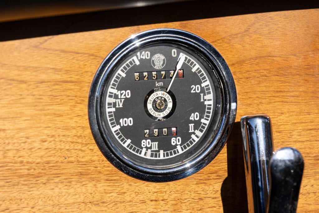 Peter Ustinov’s 1928 Mercedes 36/220 S Type, a rare 6.8 litre supercar needing full restoration after 38 years off the road, is up for auction at £1.75m with Bonhams.