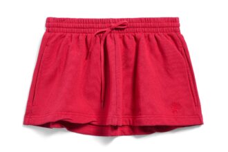 Balenciaga releases a £495 mini skirt designed to look like vintage football shorts complete with lion embroidery sparking jokes and debate as the bold Spring 26 piece hits stores.