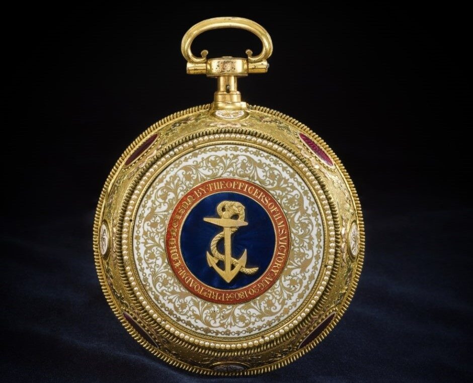 A unique gold Victory Watch gifted to Admiral Lord Nelson weeks before Trafalgar goes on sale with Sothebys and could fetch up to £400000 after two centuries of history.