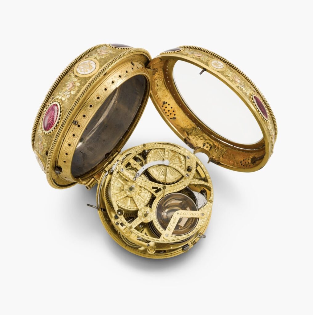 A unique gold Victory Watch gifted to Admiral Lord Nelson weeks before Trafalgar goes on sale with Sothebys and could fetch up to £400000 after two centuries of history.