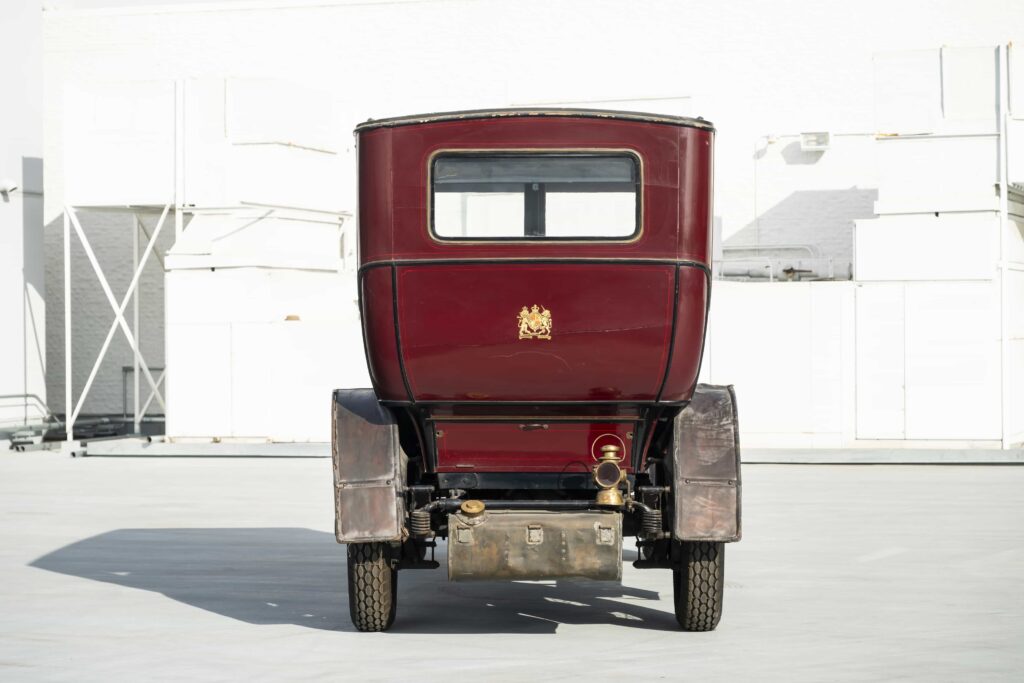 A rare 115 year old Daimler once driven by King George V for 14 years is heading to auction for £335,000 after covering 177,000 miles and crossing from royal duty to the US.