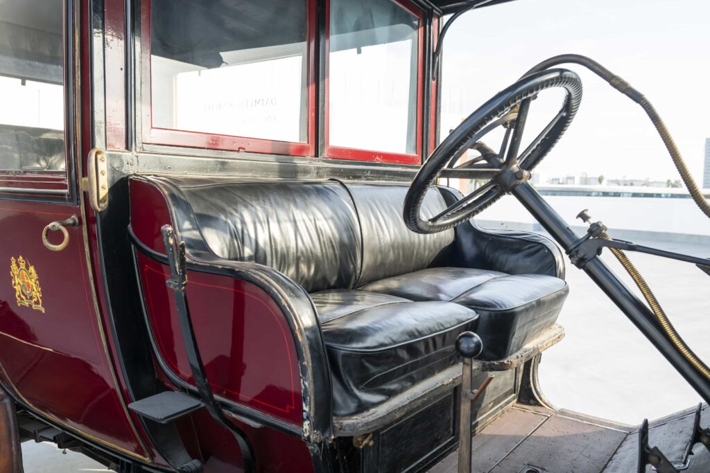 A rare 115 year old Daimler once driven by King George V for 14 years is heading to auction for £335,000 after covering 177,000 miles and crossing from royal duty to the US.