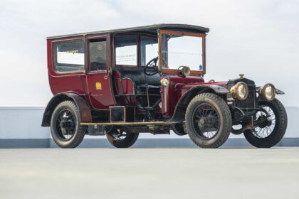 A rare 115 year old Daimler once driven by King George V for 14 years is heading to auction for £335,000 after covering 177,000 miles and crossing from royal duty to the US.