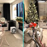 A viral Christmas wrapping hack using an ironing board has been hailed as genius after saving backs reducing mess and turning festive gift wrapping into a game changer.