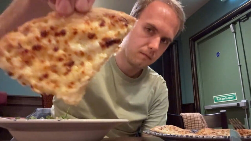 Content creator eats at Wetherspoons for seven days straight, testing every deal and dish, and is shocked by how full he felt and how little he spent overall.
