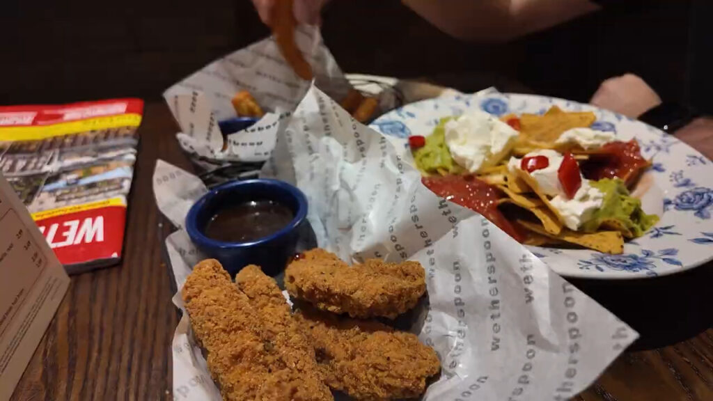 Content creator eats at Wetherspoons for seven days straight, testing every deal and dish, and is shocked by how full he felt and how little he spent overall.