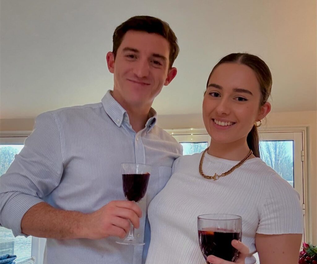 A London island couple unveil the UK’s first Santa sleigh boat turning daily boat life into festive magic as they sail the Thames to raise money for Teenage Cancer Trust and delight local families.