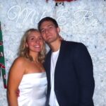 Couple who met during the boozy SantaCon pub crawl announce their engagement four years later, after a chance compliment over ugly Christmas jumpers sparked romance.