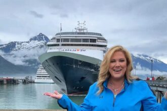 Cruise ship resident Christine Streets Kesteloo reveals life at sea after 13 years saying it’s more mysterious than people think and the only thing she can’t do onboard is gamble.