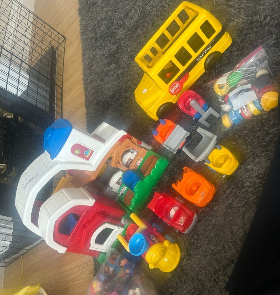 Mum Liv Poole buys her kids second hand Christmas presents to save £300 despite online judgement saying thrifted toys create memories without the waste as her bargain finds go viral.