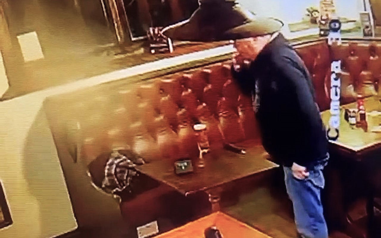 CCTV at a 15th century haunted pub shows a full pint sliding off a table by itself, reviving chilling ghost stories, past deaths and a planned paranormal investigation.