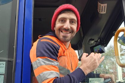 Bin man Ashley warns his 150,000 TikTok followers that crisp packets contaminate recycling bins and should go to supermarkets instead, as they are a different type of plastic.