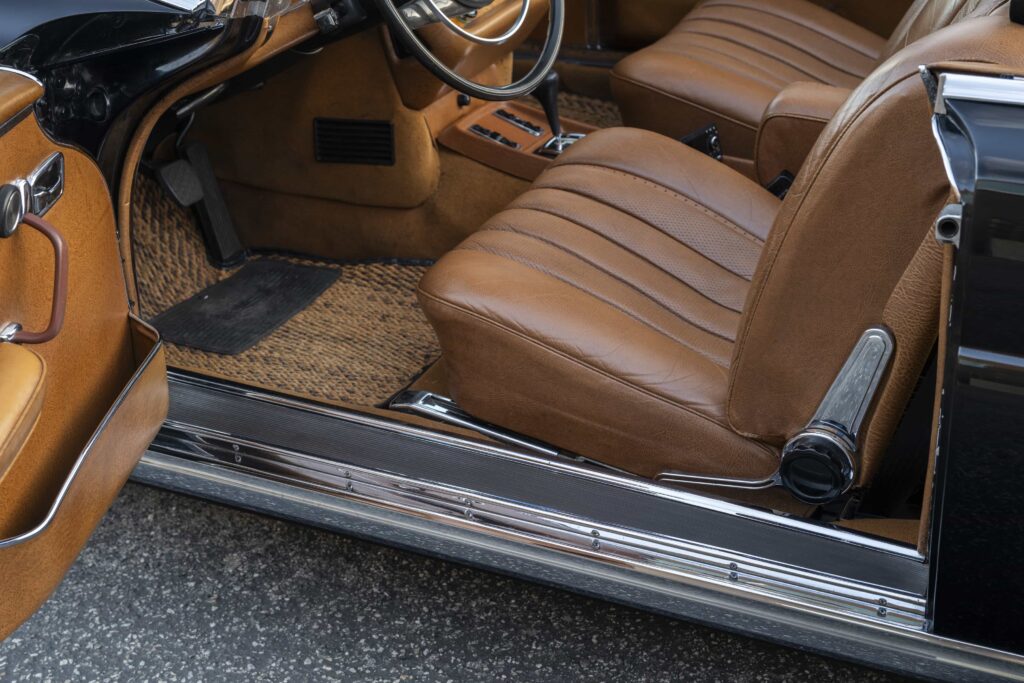 Frank Sinatra’s gift to daughter Tina, a rare 1971 Mercedes-Benz cabriolet with low miles and Hollywood history, is heading to auction with a £260,000 price tag.