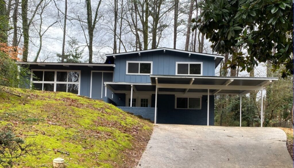 Couple unflip renovated home back to 1960s design adding £200,000 in value. Dana and Colin restore mid-century features after modern flip stripped house of character.