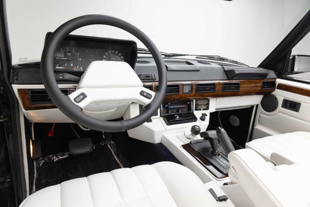 A rare roofless Range Rover built for Brunei’s royal family is heading to auction with a £110,000 guide price, featuring a V8 engine and bespoke convertible design