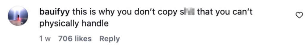 Social media comment on the post of Daredevil stuck on crane hook hundreds of feet up during storm in Austria - climber S0ner's terrifying viral video with 276,000 views revealed as elaborate prank.