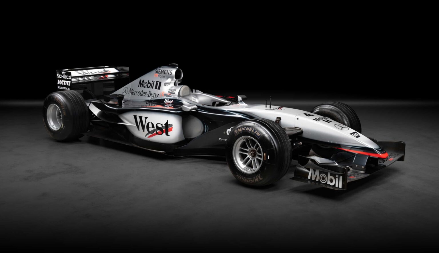 The McLaren F1 car David Coulthard drove to his final career victory is heading to auction, with the historic 211mph racer expected to fetch up to £1.2m.