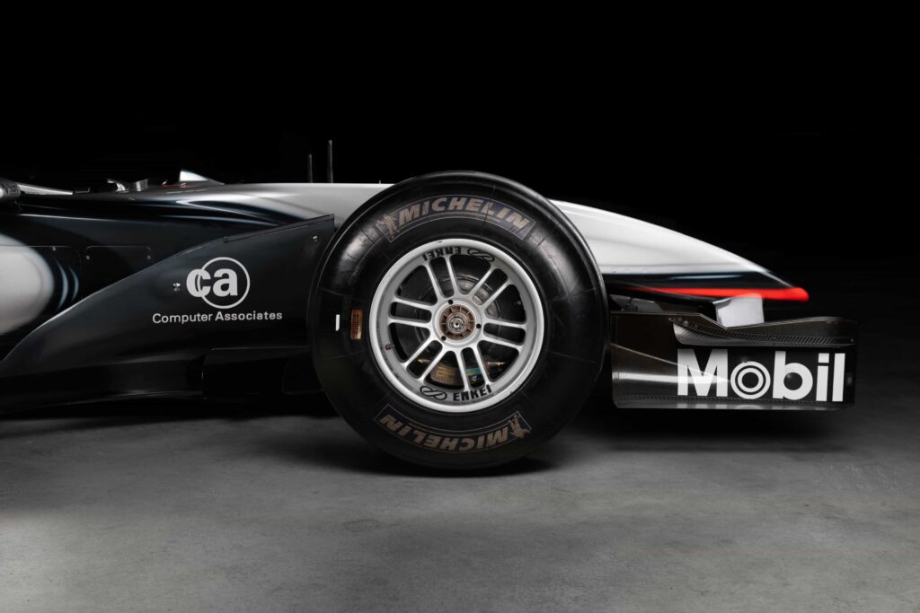 The McLaren F1 car David Coulthard drove to his final career victory is heading to auction, with the historic 211mph racer expected to fetch up to £1.2m.