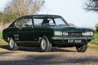 Rare Ford Capri owned from new by racing legend Jack Sears heads to auction for £30k, boasting family history, Le Mans pedigree and original 1970s features at auction UK!
