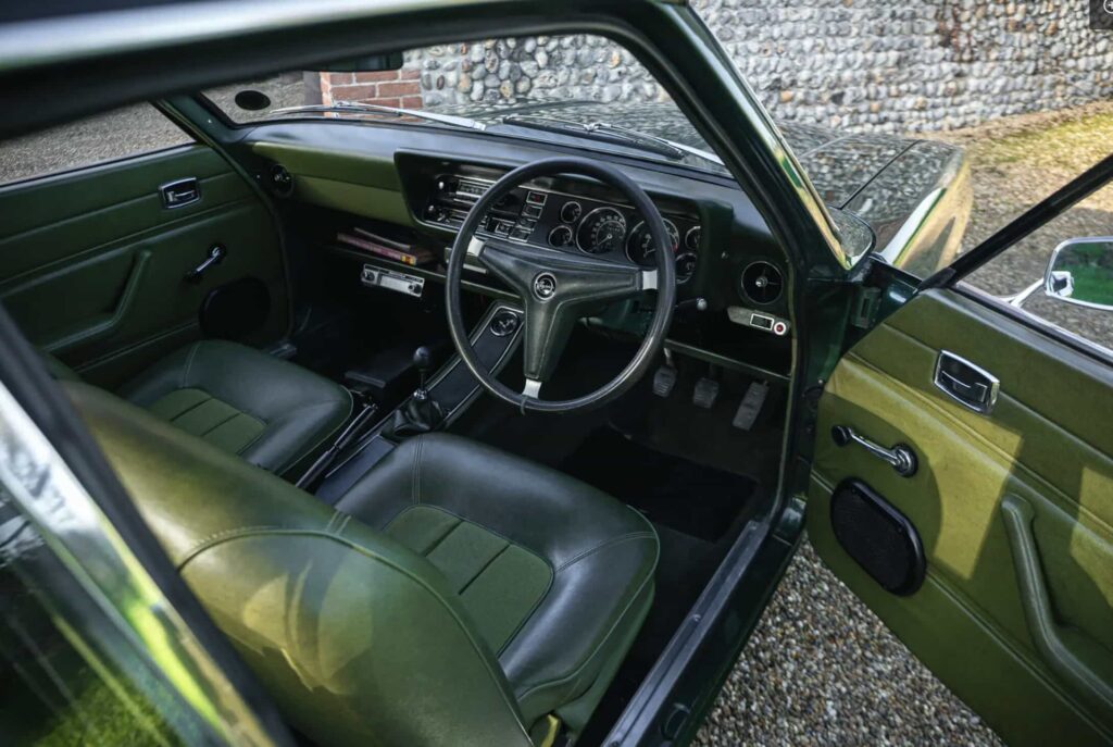 Rare Ford Capri owned from new by racing legend Jack Sears heads to auction for £30k, boasting family history, Le Mans pedigree and original 1970s features at auction UK!