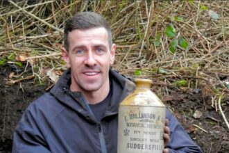 Gardener digs through old landfills to build Britain’s biggest bottle collection, uncovering rare embossed glass and forgotten history buried for centuries beneath tips and quarries.