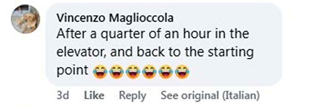 CCTV captures an elderly man stuck in a lift with a bulky bed frame, trapped for 14 minutes as doors jam shut in a slapstick mishap that sent viewers laughing online now