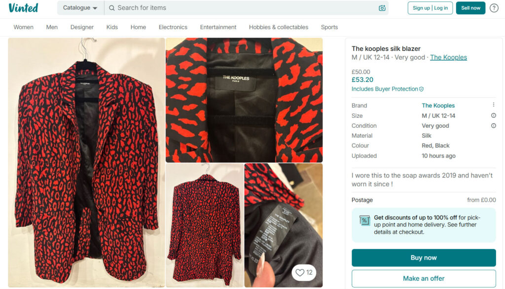 Hollyoaks star Tamara Wall flogging Grace Black's costumes on Vinted after 13 years - fans can buy designer outfits worn on screen including sequined suits with signed photos.