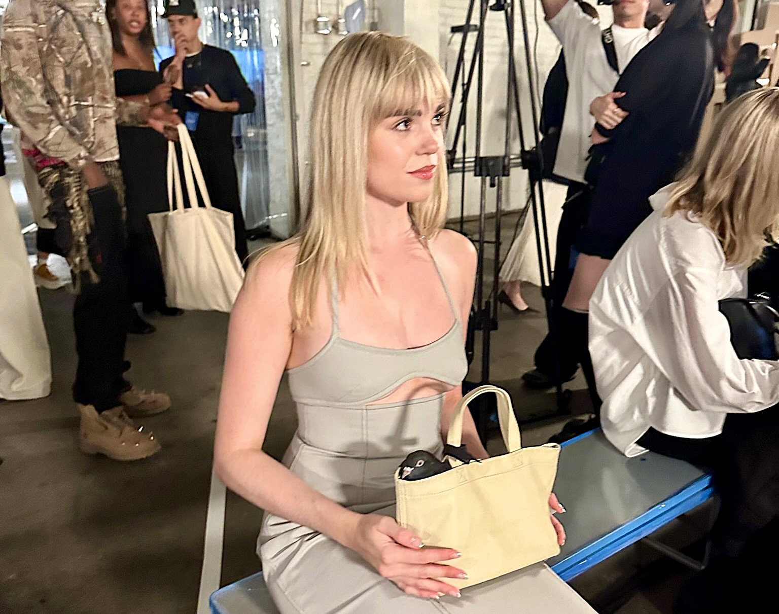 Woman carries pet pigeon Pidge in handbag and feels like proud mum when spotted. Abby Jardine, 28, takes her feathered friend on errands, to meet friends and parks.