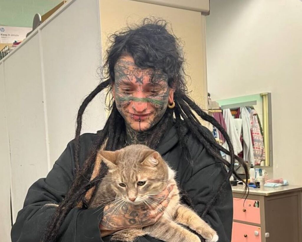 Tattoo artist August Chupakabra reveals pain of tattooing red vine across forehead rated 8/10. The 27-year-old from Poland spent two hours creating his latest extreme body art.