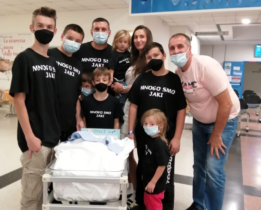 Glam mum of nine spends £90 on food per day but reveals secret to staying trim. Vesna exercises three times weekly, avoids fast food and eats fresh fruit and veg.