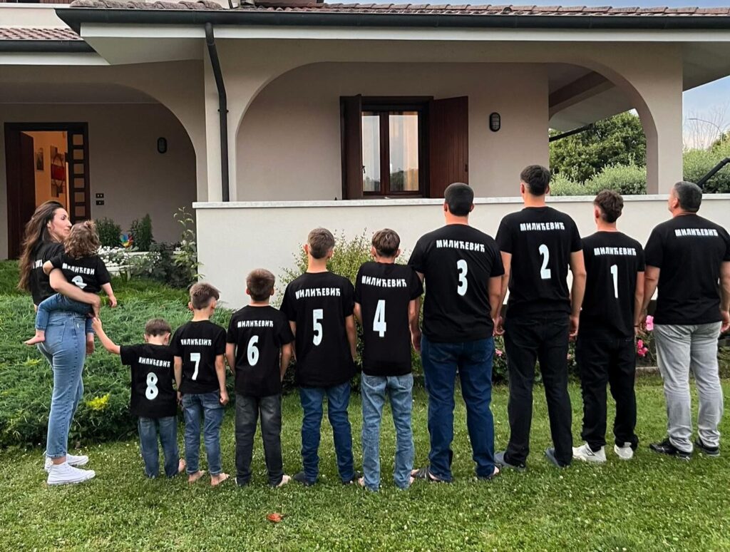 Glam mum of nine spends £90 on food per day but reveals secret to staying trim. Vesna exercises three times weekly, avoids fast food and eats fresh fruit and veg.