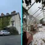 Urban explorer Sean Piper discovered the abandoned Grade II-listed Corbett Arms hotel in Wales, where John Lennon and Yoko Ono honeymooned in 1969, now crumbling and set for demolition.