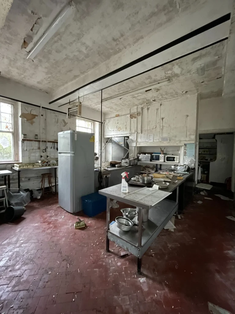 Urban explorer Sean Piper discovered the abandoned Grade II-listed Corbett Arms hotel in Wales, where John Lennon and Yoko Ono honeymooned in 1969, now crumbling and set for demolition.