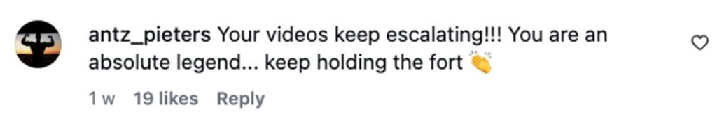 Social media comment on the post of Investment banker Jacob Cohen ran 5km inside a washing machine for viral fitness content after previously completing marathons in bathtubs, car boots and on top of fridges.