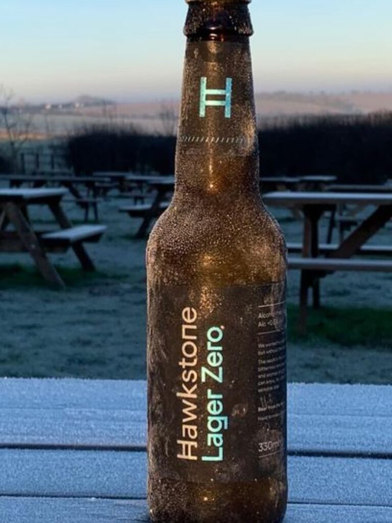 Jeremy Clarkson launches 0.5% alcohol Hawkstone Zero lager for dry January despite previously releasing £85 non-advent calendar mocking alcohol-free January last year with 31 boozy drinks.