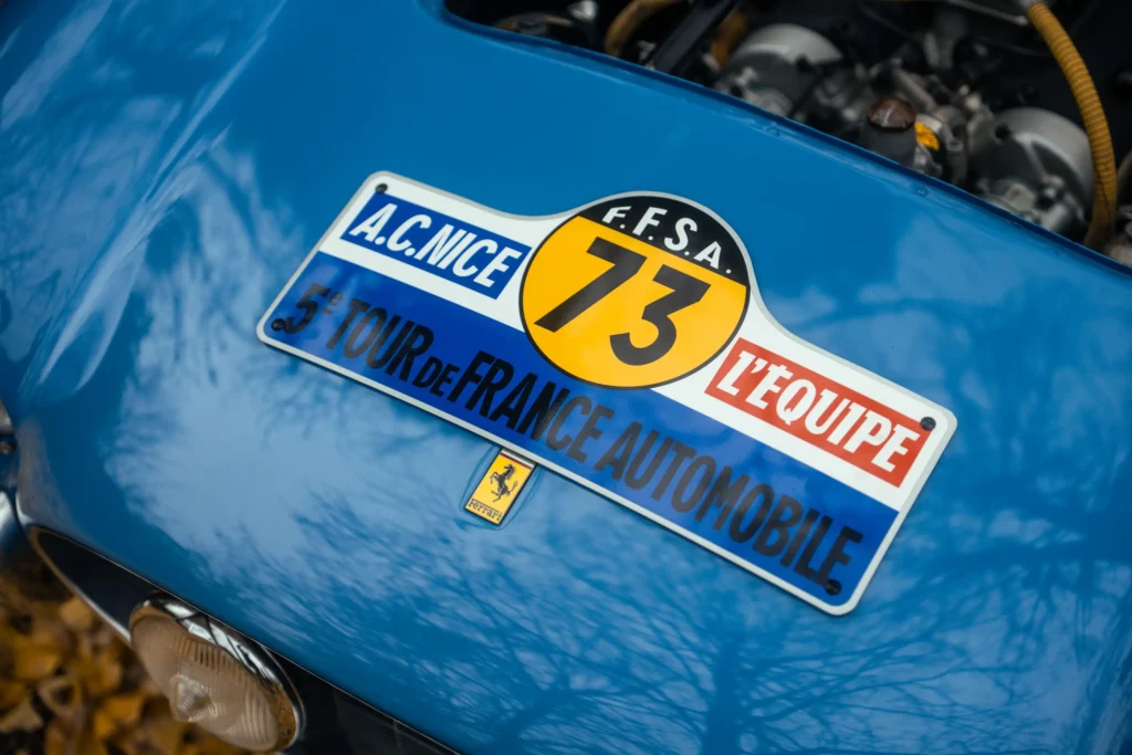 Legendary 1956 Ferrari 250 GT Tour de France with undefeated racing record up for £11.5m - one of just 9 made. Won every race it entered. Marquis de Portago owned.