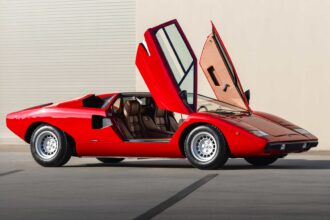 Rod Stewart’s rare Lamborghini Countach owned for 25 years is heading back to auction, expected to fetch £670,000 just months after selling for £550,000 worldwide.