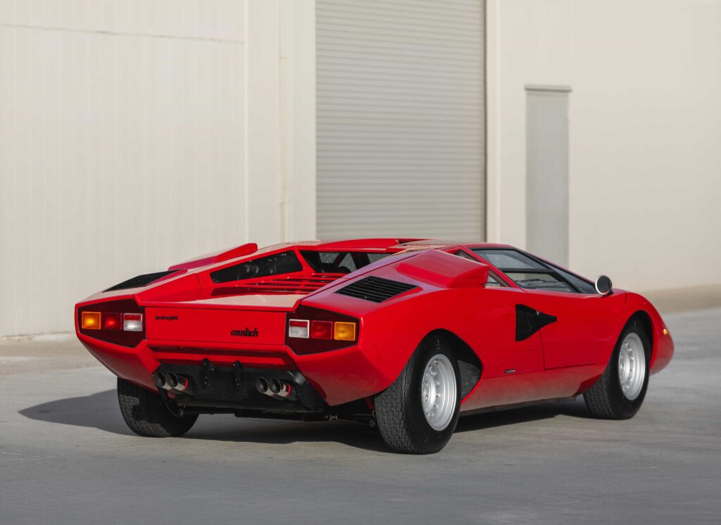 Rod Stewart’s rare Lamborghini Countach owned for 25 years is heading back to auction, expected to fetch £670,000 just months after selling for £550,000 worldwide.