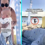 Mum who abandoned baby on beach to go swimming sends TikTok into rage. Renee's video got 4 million views as viewers slammed her decision to leave her child.
