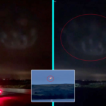 Driver Matt Kipling filmed eerie glowing spiral in Cornwall sky on Christmas Day near Wadebridge after pulling over on A30 in pitch darkness with no sound or explanation.