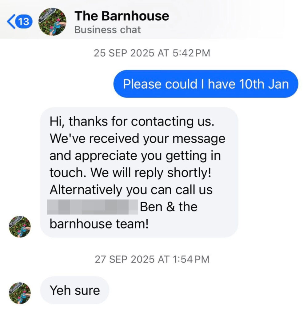 Pregnant mum left in tears after baby shower venue failed to open on the day, despite deposit and confirmations, forcing last minute scramble and guests missing out.