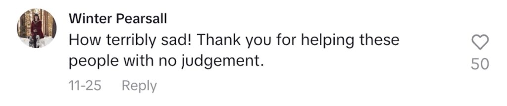 Social media comment on the post of Sydney lice technician forced to shave client's head after discovering millions of nit eggs layered so thickly they were impossible to comb out without severe pain.