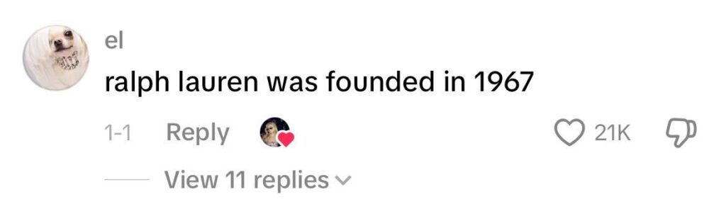 Social media comment on the post of Ralph Lauren's £1,490 jumper with 6 7 on the front has shoppers cringing online - is it cashing in on a viral kids meme or paying tribute to the brand's 1967 founding year.