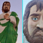 100ft religious statue of Judas Thaddaeus mocked for looking like Minecraft character - blocky design in Mexico ridiculed online. Locals say it looks like Roblox.