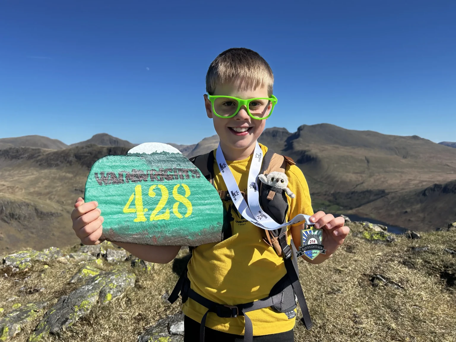 Nine-year-old Frankie McMillan climbs 32 mountains in 32 countries raising £50,000 for cardiac charity - inspired by school friend Xander's critical heart condition.