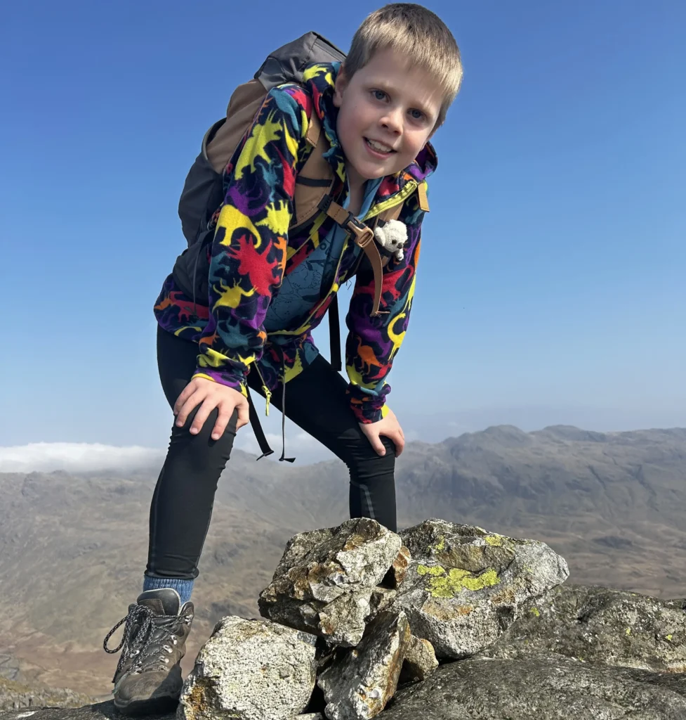 Nine-year-old Frankie McMillan climbs 32 mountains in 32 countries raising £50,000 for cardiac charity - inspired by school friend Xander's critical heart condition.