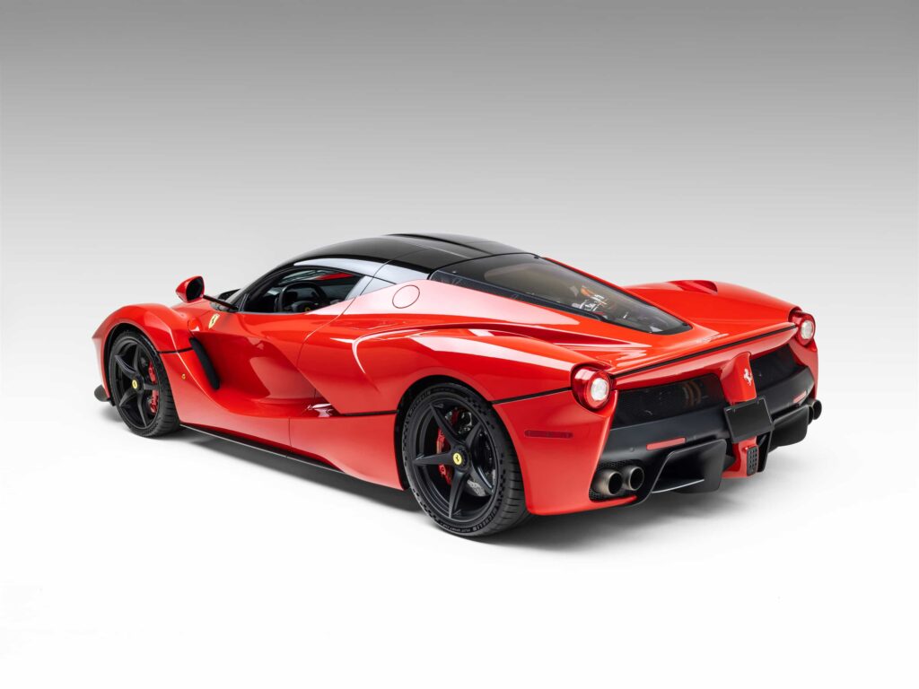A celebrity loved Ferrari LaFerrari with under 2,000 miles is heading to auction at £3.6m, boasting Rosso Corsa styling, elite ownership history and hypercar rarity.