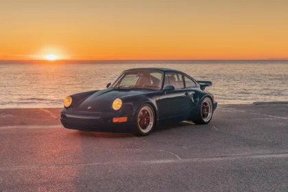 Rare 1993 Porsche 911 Turbo S Lightweight, one of only 86 made, expected to sell for £2m with just 393 miles and bespoke Bordeaux leather interior from Porsche Exclusive.