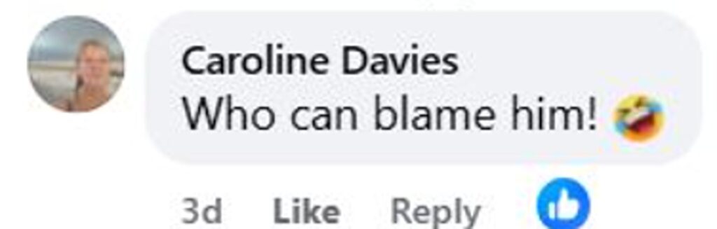 Social media comment on the post of Sweet-toothed squirrel spotted chilling with Cornetto ice cream from bin at Riverside Country Park, Gillingham, Kent. The grey squirrel grasped the treat in its tiny paws.