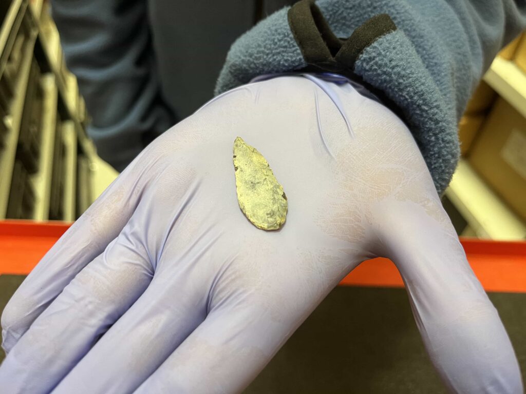 Ancient artefacts spanning 6,000 years have been unearthed during a major Leeds road project, revealing Stone Age tools, Roman finds and medieval remains
